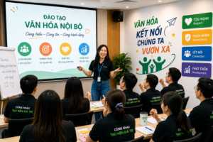 Câu lạc bộ Hr tổ chức đào tạo văn hóa nội bộ: “Chìa khóa” giúp nhân viên nhanh chóng thuộc về tập thể
