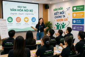 Câu lạc bộ Hr tổ chức đào tạo văn hóa nội bộ: “Chìa khóa” giúp nhân viên nhanh chóng thuộc về tập thể